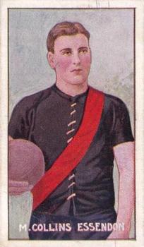 1905-06 Sniders & Abrahams Standard Cigarettes Series B - VFL #NNO Maurice Collins Front
